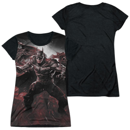 Infinite Crisis Ic Batman Juniors Black Back T-Shirt Juniors Black Back T-Shirt Infinite Crisis   