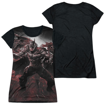 Infinite Crisis Ic Batman Juniors Black Back T-Shirt Juniors Black Back T-Shirt Infinite Crisis   