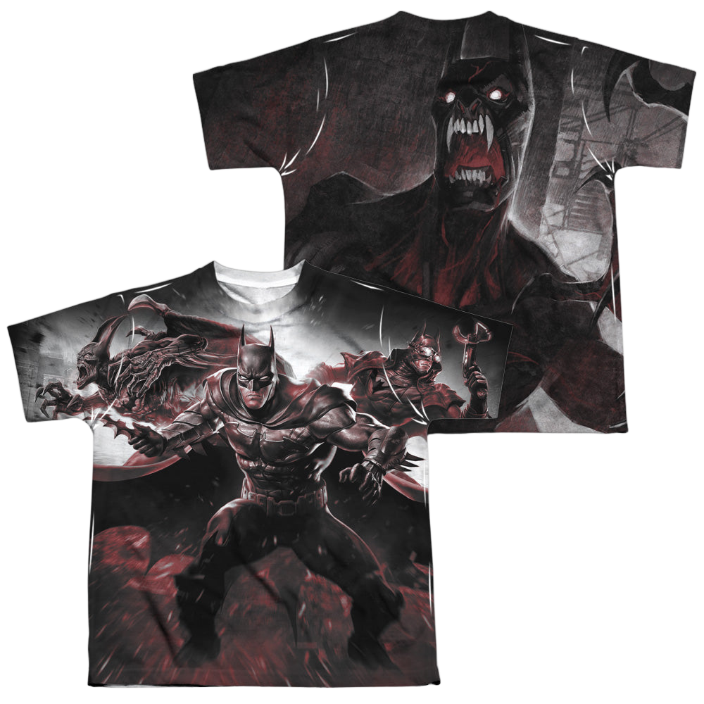 Infinite Crisis Ic Batman (Front/Back Print) - Youth All-Over Print T-Shirt Youth All-Over Print T-Shirt (Ages 8-12) Infinite Crisis   