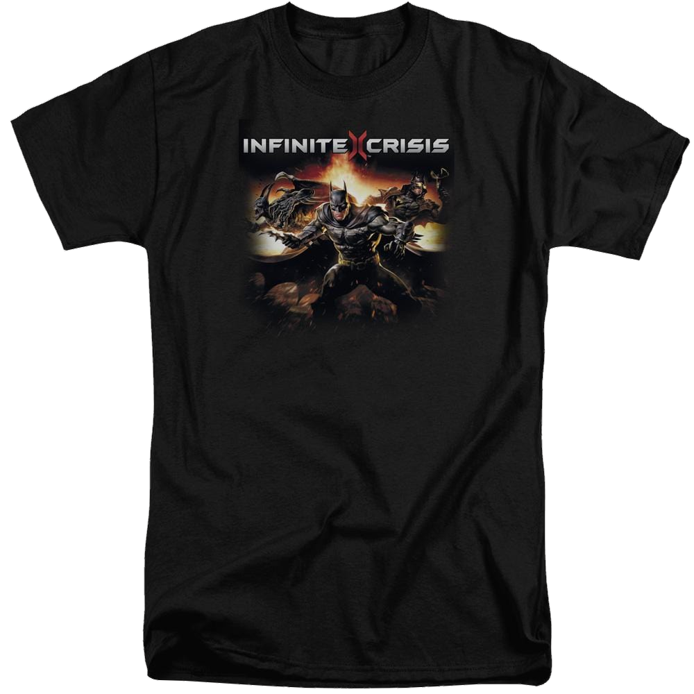 Infinite Crisis Batmen Men's Tall Fit T-Shirt Men's Tall Fit T-Shirt Infinite Crisis   