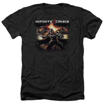 Infinite Crisis Batmen Men's Heather T-Shirt Men's Heather T-Shirt Infinite Crisis   