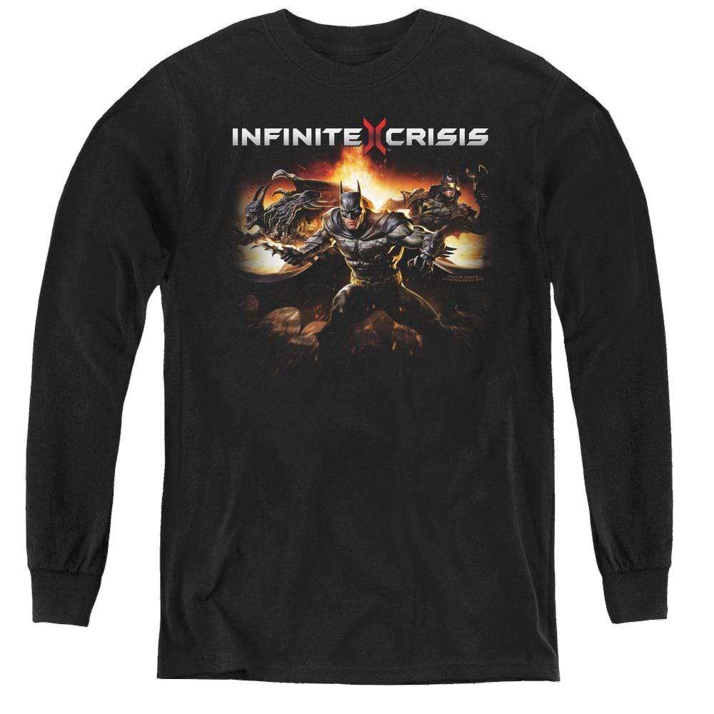 Infinite Crisis Batmen - Youth Long Sleeve T-Shirt Youth Long Sleeve T-Shirt Infinite Crisis   
