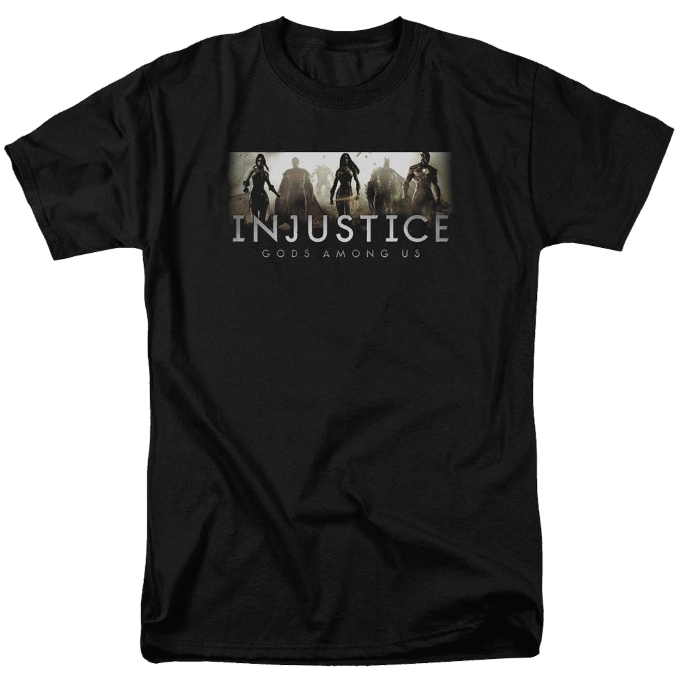 Injustice Gods Among Us Logo Men's Regular Fit T-Shirt Men's Regular Fit T-Shirt Injustice Gods Among Us   