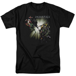 Injustice Gods Among Us Good Vs Evils Men's Regular Fit T-Shirt Men's Regular Fit T-Shirt Injustice Gods Among Us   
