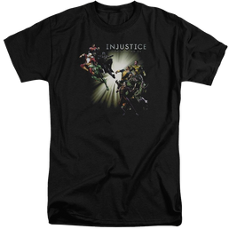 Injustice Gods Among Us Good Vs Evils Men's Tall Fit T-Shirt Men's Tall Fit T-Shirt Injustice Gods Among Us   