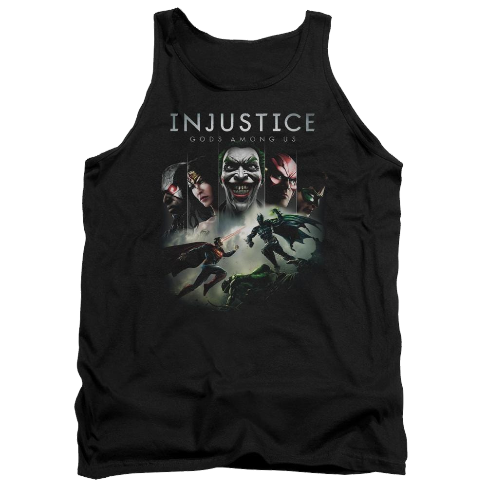 Injustice Gods Among Us Key Art Men's Tank Men's Tank Injustice Gods Among Us   