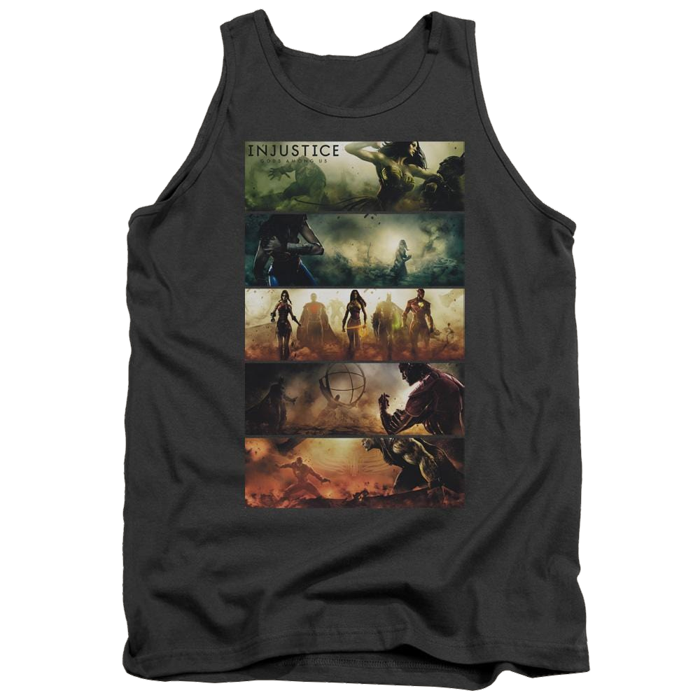 Injustice Gods Among Us Panels Men's Tank Men's Tank Injustice Gods Among Us   