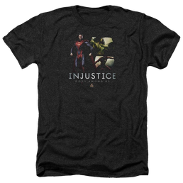 Injustice Gods Among Us Supermans Revenge Men's Heather T-Shirt Men's Heather T-Shirt Injustice Gods Among Us   
