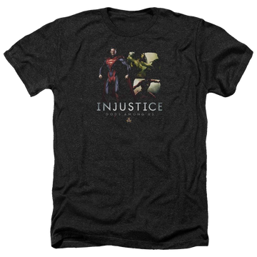 Injustice Gods Among Us Supermans Revenge Men's Heather T-Shirt Men's Heather T-Shirt Injustice Gods Among Us   