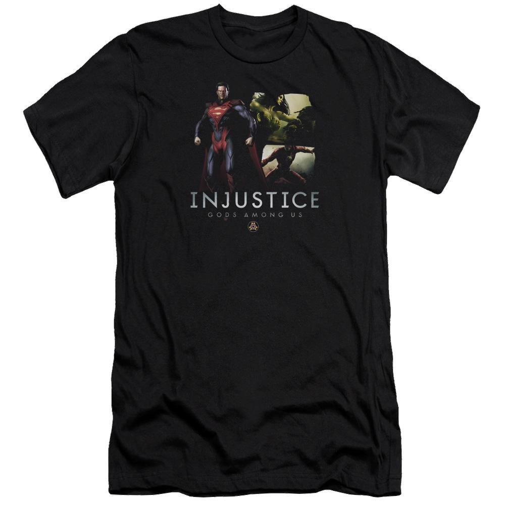 Injustice Gods Among Us Supermans Revenge Men's Premium Slim Fit T-Shirt Men's Premium Slim Fit T-Shirt Injustice Gods Among Us   
