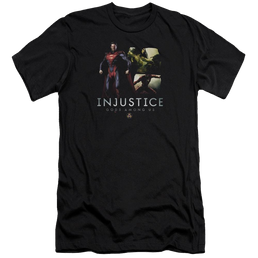 Injustice Gods Among Us Supermans Revenge Men's Premium Slim Fit T-Shirt Men's Premium Slim Fit T-Shirt Injustice Gods Among Us   