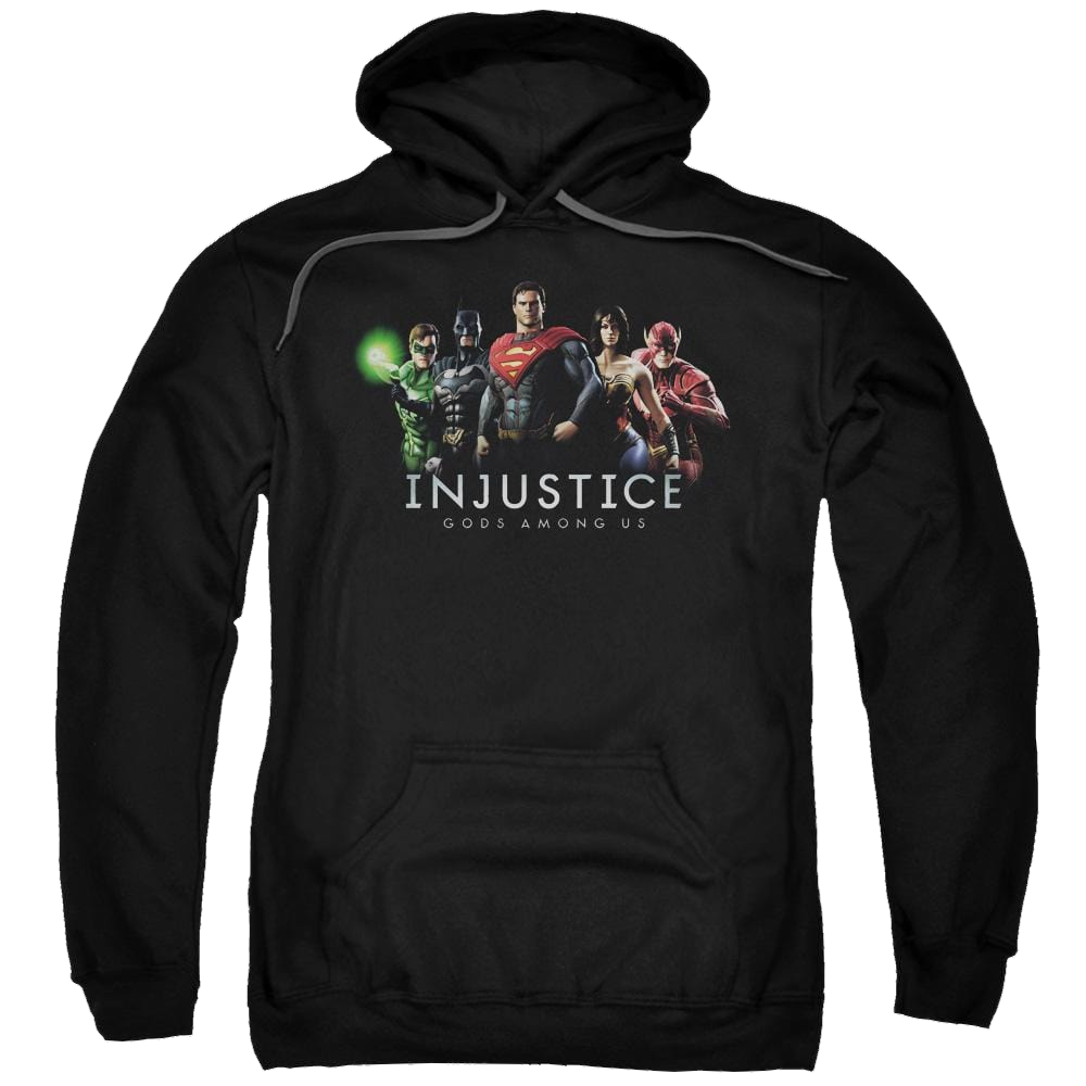 Injustice Gods Among Us Injustice League Pullover Hoodie Pullover Hoodie Injustice Gods Among Us   