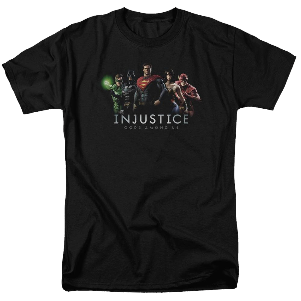 Injustice Gods Among Us Injustice League Men's Regular Fit T-Shirt Men's Regular Fit T-Shirt Injustice Gods Among Us   