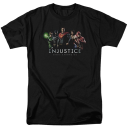 Injustice Gods Among Us Injustice League Men's Regular Fit T-Shirt Men's Regular Fit T-Shirt Injustice Gods Among Us   