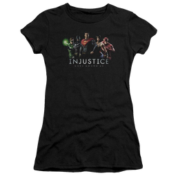 Injustice Gods Among Us Injustice League Juniors T-Shirt Juniors T-Shirt Injustice Gods Among Us   