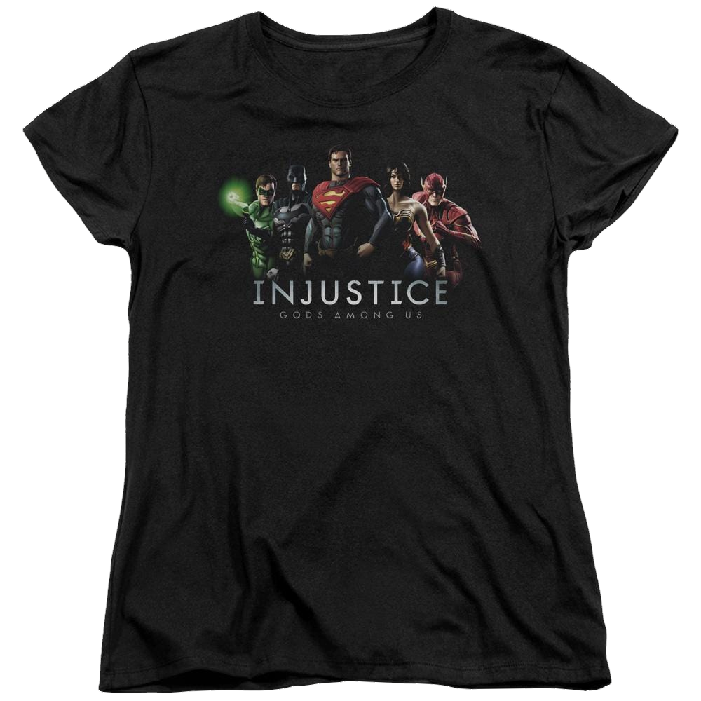 Injustice Gods Among Us Injustice League Women's T-Shirt Women's T-Shirt Injustice Gods Among Us   