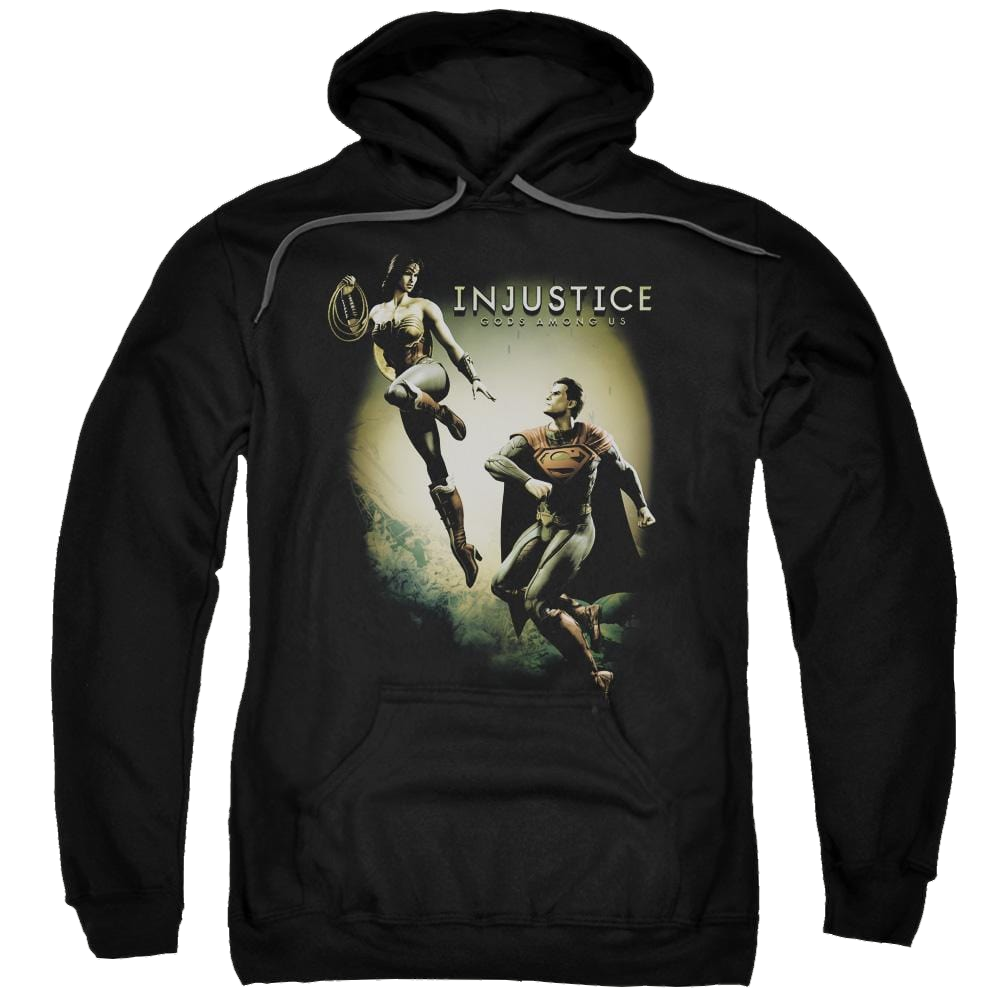 Injustice Gods Among Us Battle Of The Gods Pullover Hoodie Pullover Hoodie Injustice Gods Among Us   