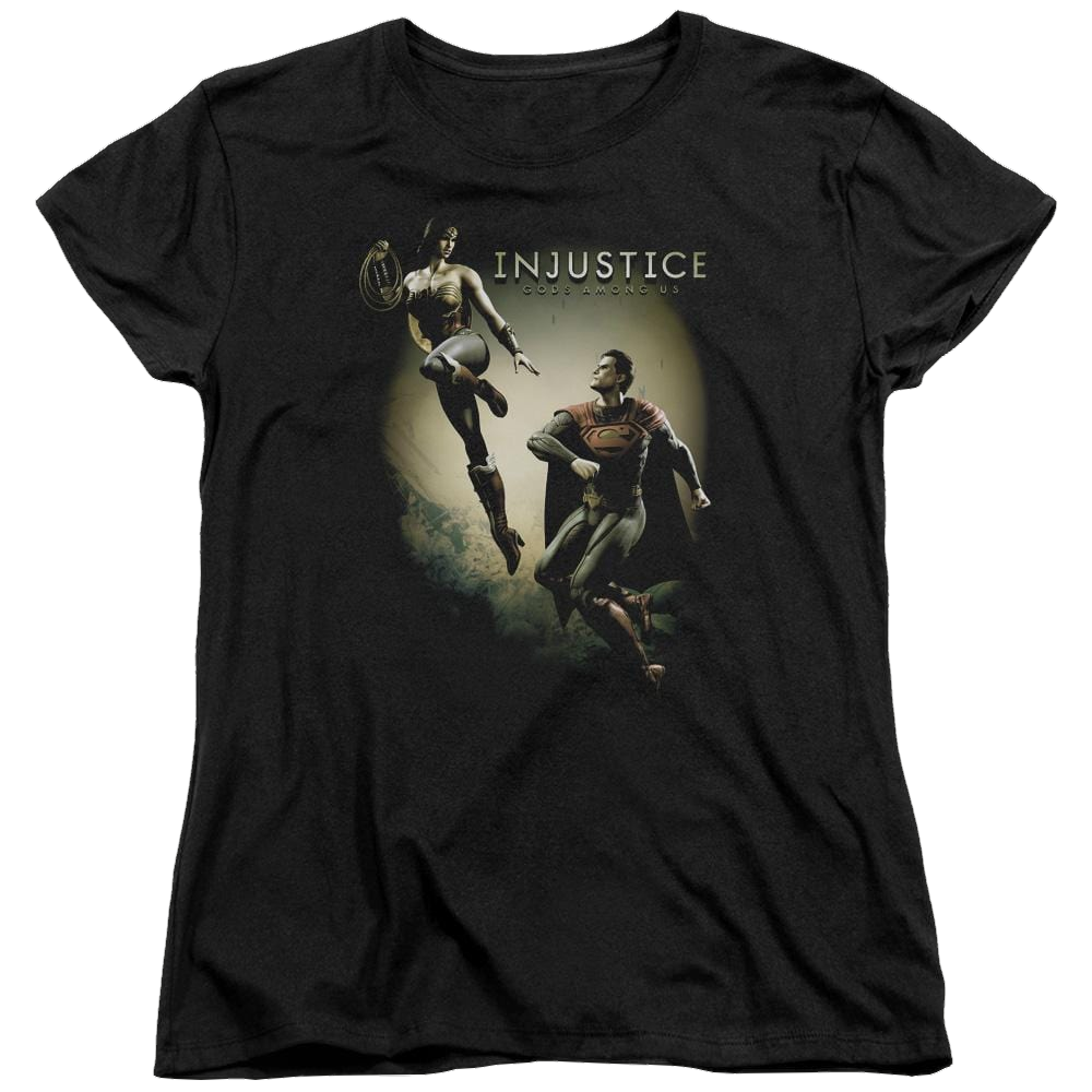 Injustice Gods Among Us Battle Of The Gods Women's T-Shirt Women's T-Shirt Injustice Gods Among Us   