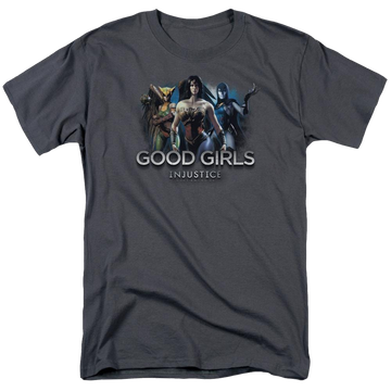 Injustice Gods Among Us Good Girls Men's Regular Fit T-Shirt Men's Regular Fit T-Shirt Justice League   