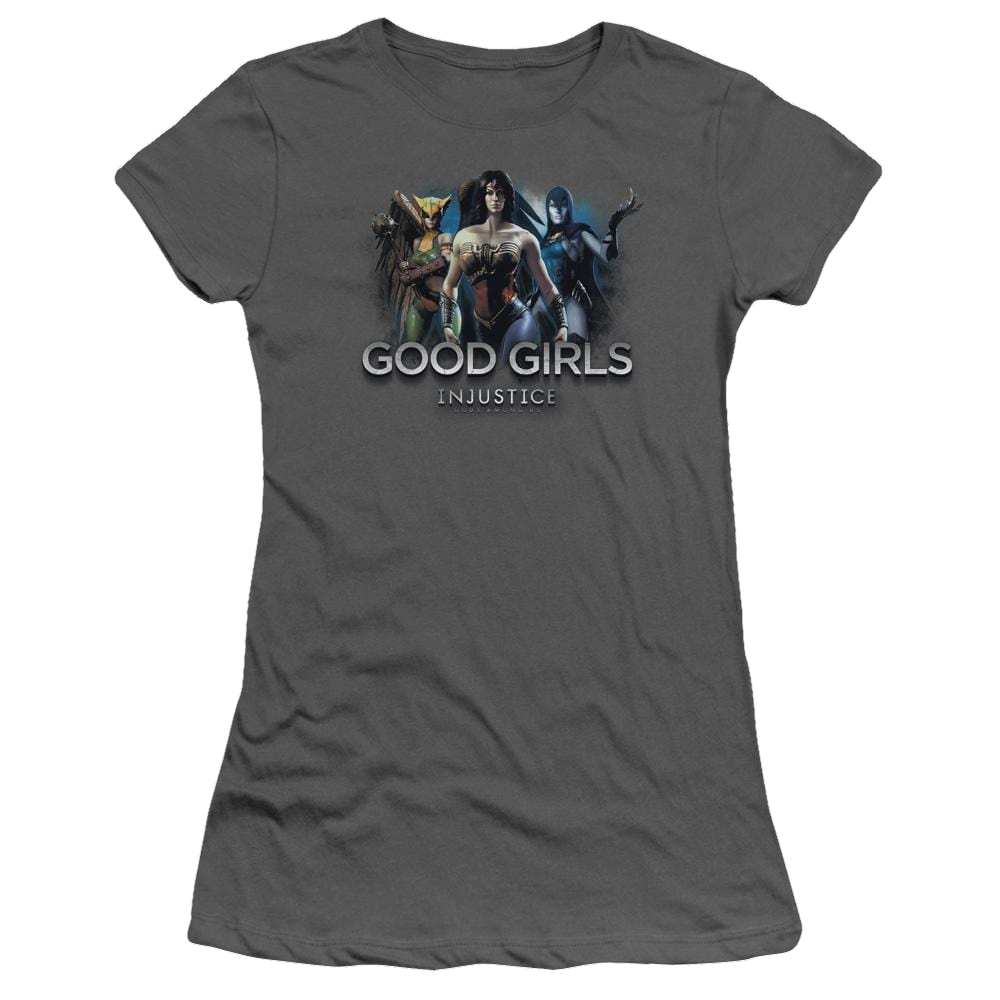 Injustice Gods Among Us Good Girls Juniors T-Shirt Juniors T-Shirt Justice League   