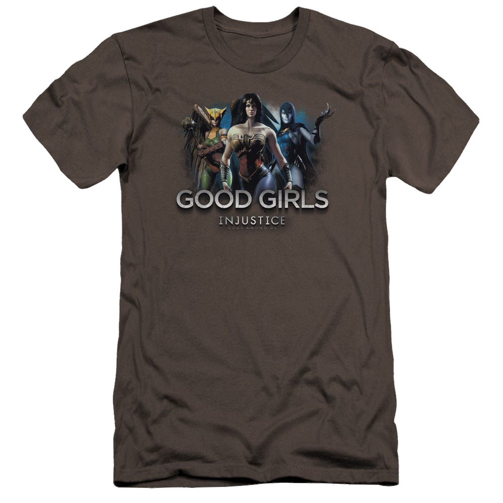 Injustice Gods Among Us Good Girls - Men's Premium Slim Fit T-Shirt Men's Premium Slim Fit T-Shirt Injustice Gods Among Us   