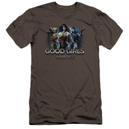 Injustice Gods Among Us Good Girls - Men's Premium Slim Fit T-Shirt Men's Premium Slim Fit T-Shirt Injustice Gods Among Us   