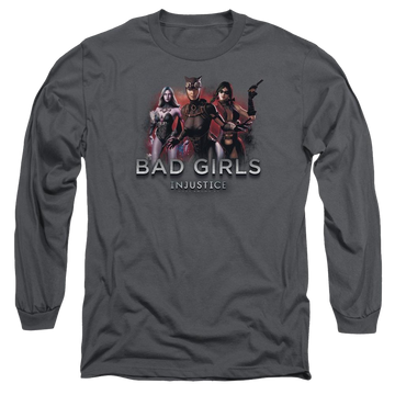 Injustice Gods Among Us Bad Girls Men's Long Sleeve T-Shirt Men's Long Sleeve T-Shirt Injustice Gods Among Us   