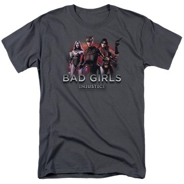 Injustice Gods Among Us Bad Girls Men's Regular Fit T-Shirt Men's Regular Fit T-Shirt Injustice Gods Among Us   