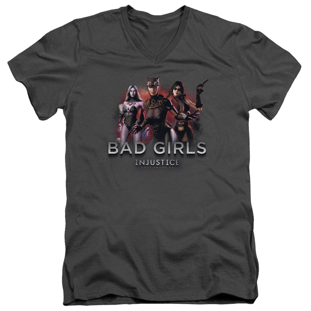 Injustice Gods Among Us Bad Girls Men's V-Neck T-Shirt Men's V-Neck T-Shirt Injustice Gods Among Us   