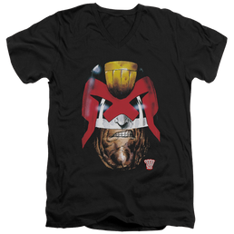 Judge Dredd Dredds Head Men's V-Neck T-Shirt Men's V-Neck T-Shirt Judge Dredd   