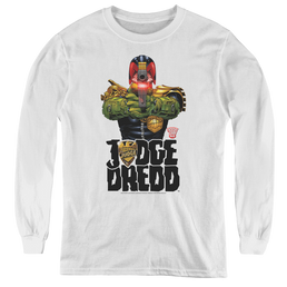 Judge Dredd In My Sights - Youth Long Sleeve T-Shirt Youth Long Sleeve T-Shirt Judge Dredd   