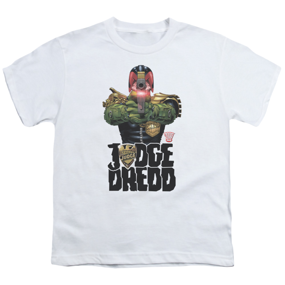 Judge Dredd In My Sights Youth T-Shirt (Ages 8-12) Youth T-Shirt (Ages 8-12) Judge Dredd   