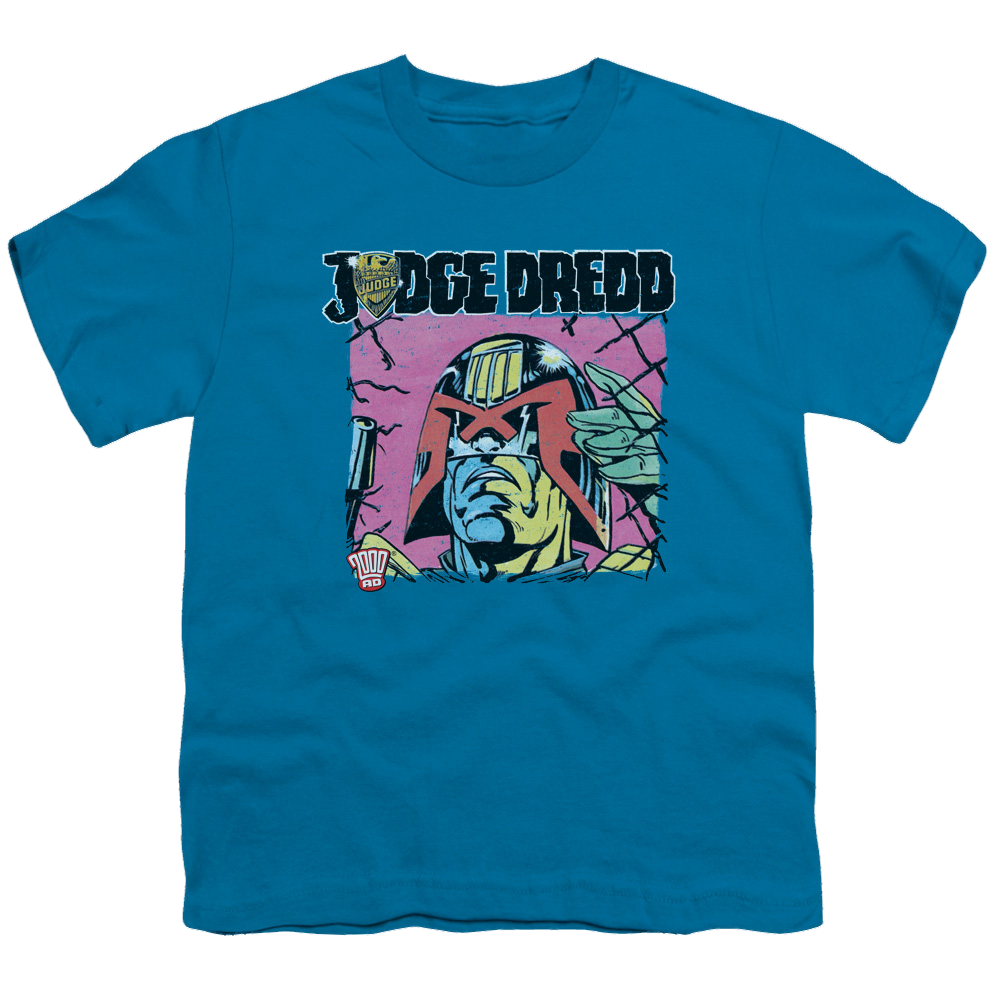 Judge Dredd Fenced Youth T-Shirt (Ages 8-12) Youth T-Shirt (Ages 8-12) Judge Dredd   