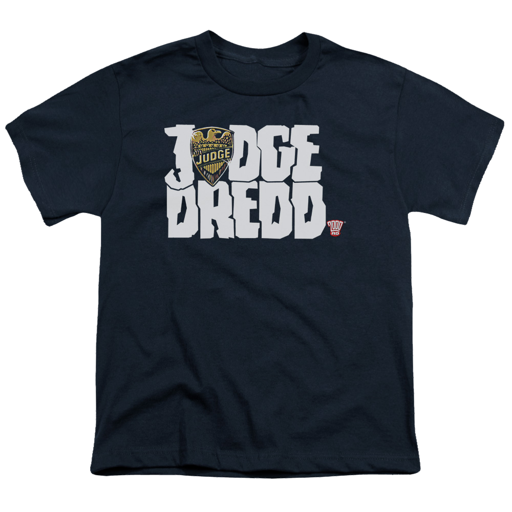 Judge Dredd Logo Youth T-Shirt (Ages 8-12) Youth T-Shirt (Ages 8-12) Judge Dredd   