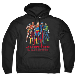 Justice League In League Pullover Hoodie Pullover Hoodie Justice League   