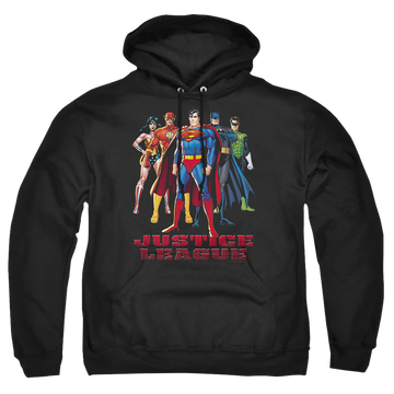 Justice League In League Pullover Hoodie Pullover Hoodie Justice League   