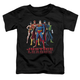 Justice League In League - Toddler T-Shirt Toddler T-Shirt Justice League   