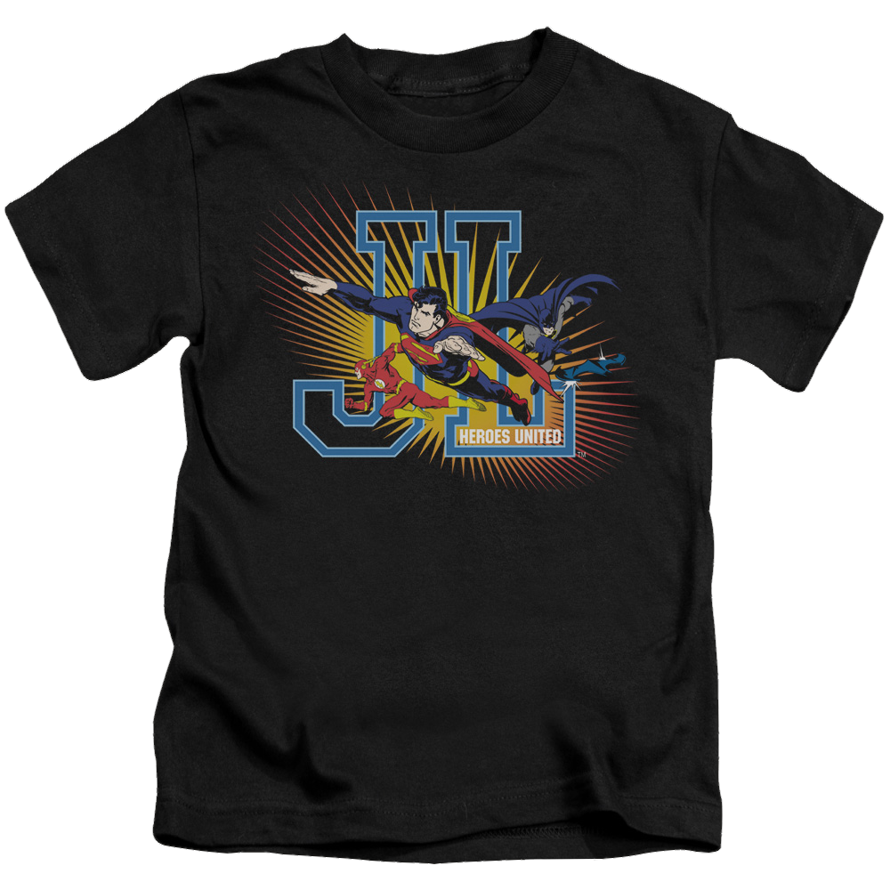 Justice League Heroes United - Kid's T-Shirt Kid's T-Shirt (Ages 4-7) Justice League   