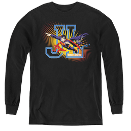 Justice League Heroes United - Youth Long Sleeve T-Shirt Youth Long Sleeve T-Shirt Justice League   