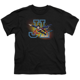 Justice League Heroes United - Youth T-Shirt Youth T-Shirt (Ages 8-12) Justice League   