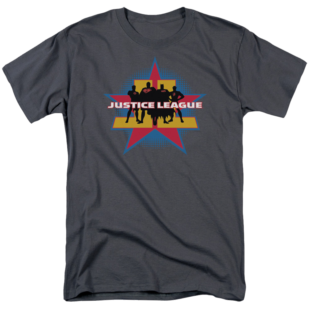 Justice League Stand Tall Men's Regular Fit T-Shirt Men's Regular Fit T-Shirt Justice League   