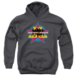 Justice League Stand Tall - Youth Hoodie Youth Hoodie (Ages 8-12) Justice League   
