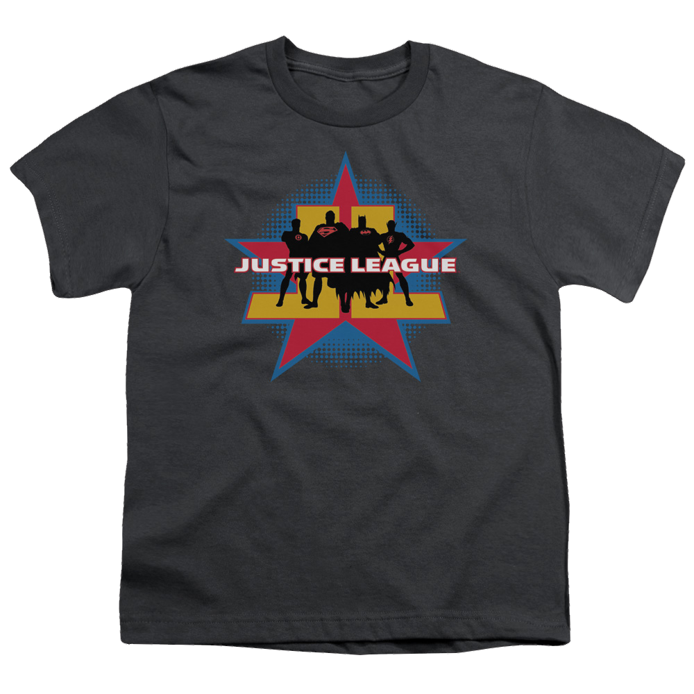Justice League Stand Tall - Youth T-Shirt Youth T-Shirt (Ages 8-12) Justice League   