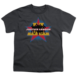 Justice League Stand Tall - Youth T-Shirt Youth T-Shirt (Ages 8-12) Justice League   