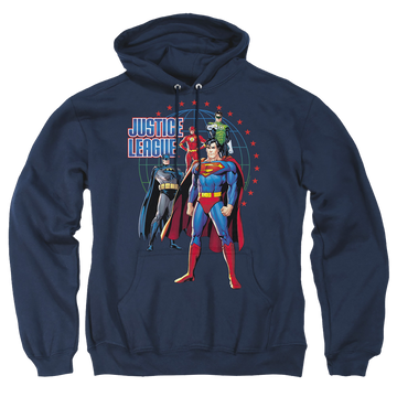 Justice League Protectors Pullover Hoodie Pullover Hoodie Justice League   