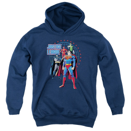 Justice League Protectors - Youth Hoodie Youth Hoodie (Ages 8-12) Justice League   