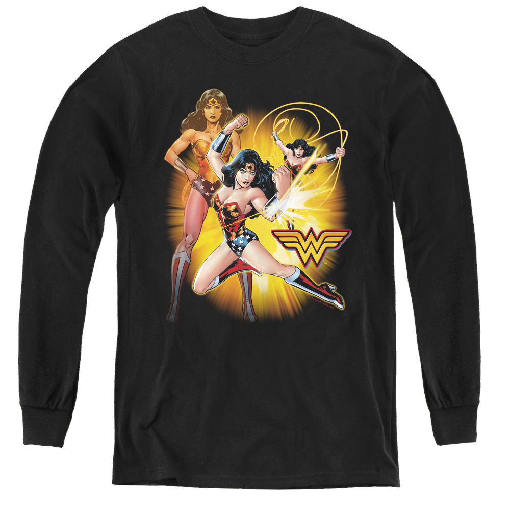 Wonder Woman Wonder Woman - Youth Long Sleeve T-Shirt Youth Long Sleeve T-Shirt Wonder Woman   