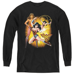Wonder Woman Wonder Woman - Youth Long Sleeve T-Shirt Youth Long Sleeve T-Shirt Wonder Woman   