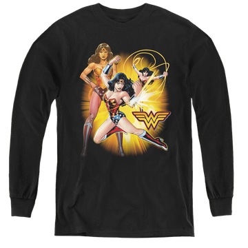 Wonder Woman Wonder Woman - Youth Long Sleeve T-Shirt Youth Long Sleeve T-Shirt Wonder Woman   