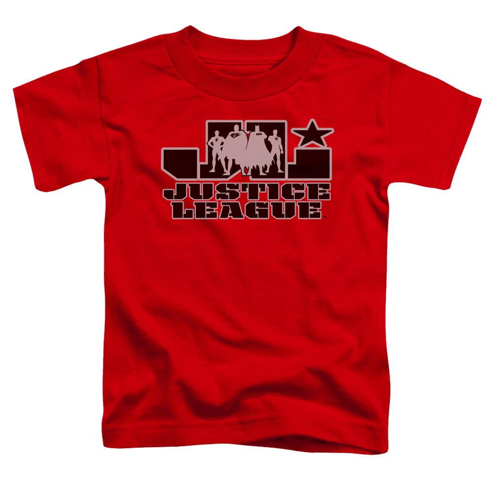 Justice League Jla Logo - Kid's T-Shirt Kid's T-Shirt (Ages 4-7) Justice League   